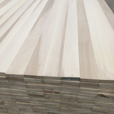 Painéis de madeira colados para construção de edifícios de borda de álamo carbonizado comprimento 100 mm-2440 mm