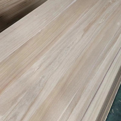 Teor de humidade 8%-12% Painel de madeira maciça Paulownia Madeira M3 para decoração de escritório em casa