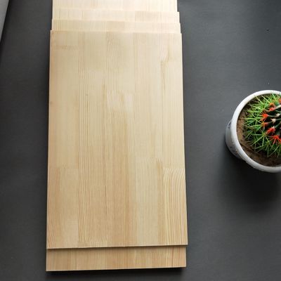 Madeira de pinheiro madeira de design moderno Finger Joint Board cor natural