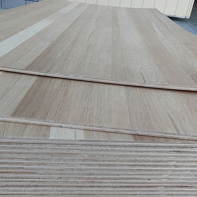 FSC 100% Certificados Painéis de Veneer de Carvalho Branco de 3 mm a 50 mm com Painel de Núcleo de Madeira de Paulownia