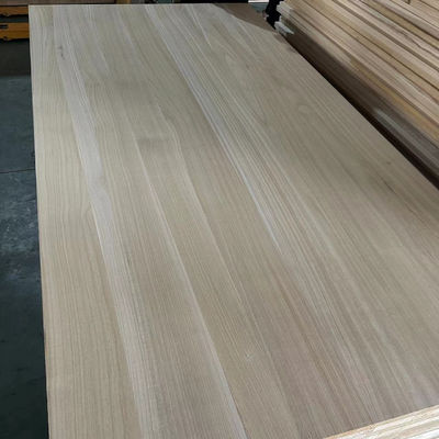 Teor de humidade de 8%-12% de madeira maciça embrulhada painéis de madeira de paulownia para decoração de interiores