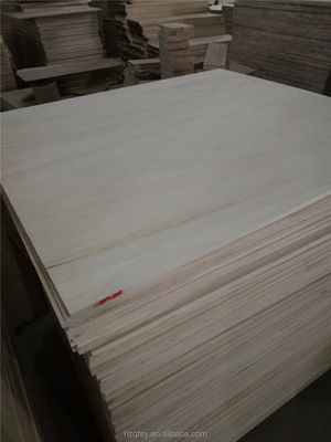 Teor de umidade de 8% a 12% de placa de Paulownia certificada pelo FSC para construção ecológica