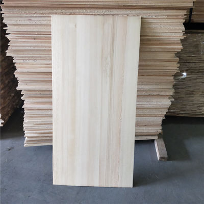 Tabuleiro de madeira de pinho alto Paulownia Poplar Joint Wood Heze com superfície fina e limpa
