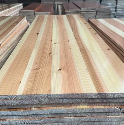 12-30mm AB Grau Pintura personalizada Painel de junção de madeira maciça para o quadro de cedro de abeto