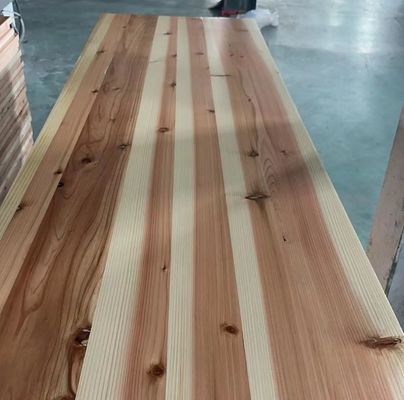 12-30mm AB Grau Pintura personalizada Painel de junção de madeira maciça para o quadro de cedro de abeto