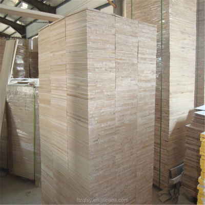 Tabuleiro de Paulownia com articulação de dedos personalizado para fabricação de móveis Espessura 3mm-50mm