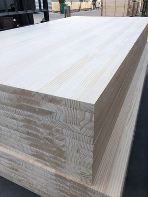 Painel de mobília de madeira maciça para a casa Densidade 280-300 kg / m2 e tamanho personalizado