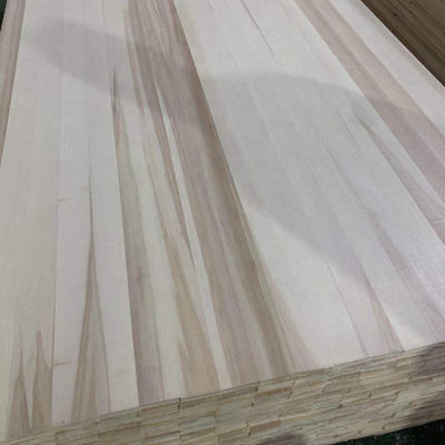 Moderno Design Populus spp Painel de madeira de abóbora para móveis Conteúdo de umidade 8%-12%