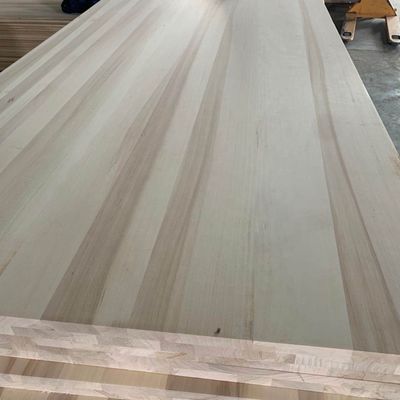 100 mm-2440 mm Textura natural Madeira sólida Móveis de abóbora Painel de prancha Borda de placa colada