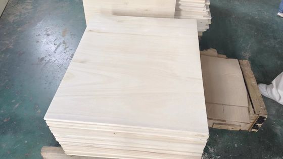 Solução total Tabela branqueada Paulownia 2440*1220mm para projetos em venda