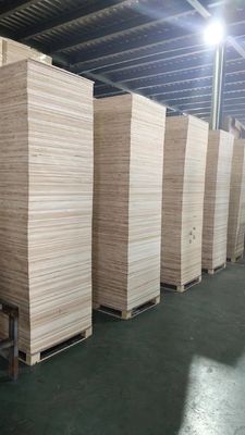 Solução total Tabela branqueada Paulownia 2440*1220mm para projetos em venda