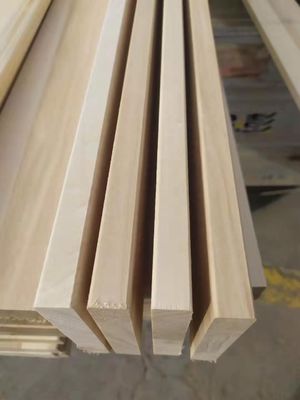 Quadro de cama para quarto com painéis de Paulownia com um teor de umidade de 8% a 12% e lajes de madeira