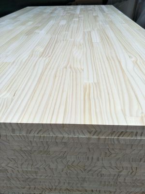 Painel de madeira de pinho articulado com dedos 1220x2440mm ou personalizado