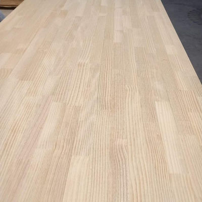 1200*2400MM Dimensão personalizada Finger Jointed Pine Wood Board Para Indoor Contemporâneo