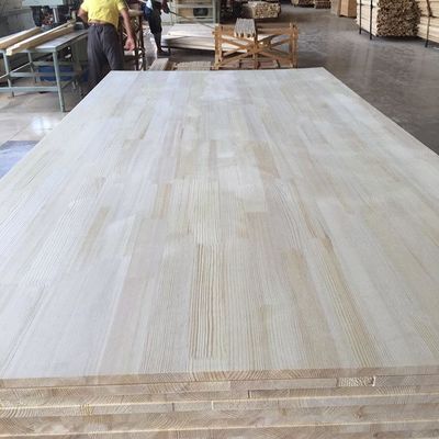 Radiata Pine Wood Finger Joint Boards de madeira para solução de projetos internos