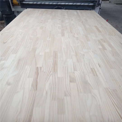 Finger Joint Board Finished And Clean Surface For Pine Paulownia Poplar Madeira de borracha