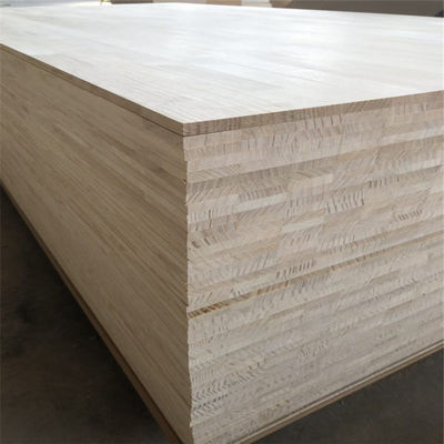 Finger Joint Board Finished And Clean Surface For Pine Paulownia Poplar Madeira de borracha