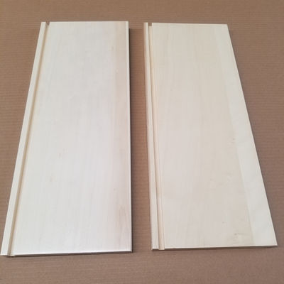 Mobiliário de gaveta Painéis de fundo de papelão em forma de ranhuras duráveis Popolar Paulownia Pinheiro para móveis