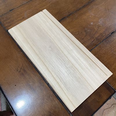 Mobiliário de gaveta Painéis de fundo de papelão em forma de ranhuras duráveis Popolar Paulownia Pinheiro para móveis