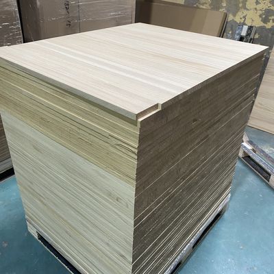 910 x 910 mm Taxa personalizada Painel de madeira de pinheiro com textura natural