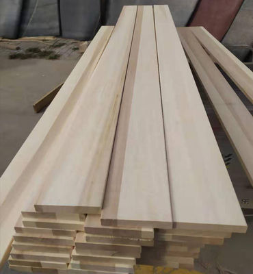 Tamanho personalizado 3-50mm Paulownia Faixas de madeira para soluções de projeto