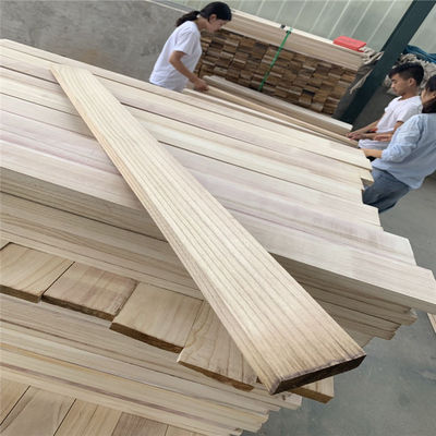 Tamanho personalizado 3-50mm Paulownia Faixas de madeira para soluções de projeto