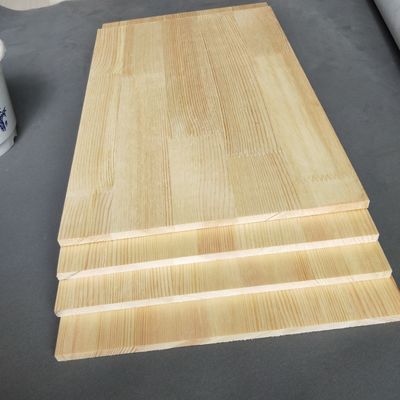 Madeira de pinheiro madeira de design moderno Finger Joint Board cor natural