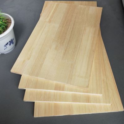 Madeira de pinheiro madeira de design moderno Finger Joint Board cor natural