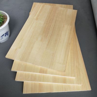 Madeira de pinheiro madeira de design moderno Finger Joint Board cor natural