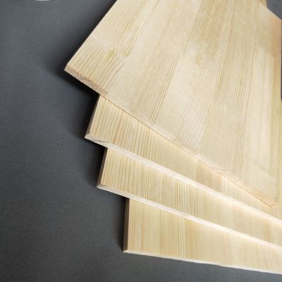 Madeira de pinheiro madeira de design moderno Finger Joint Board cor natural
