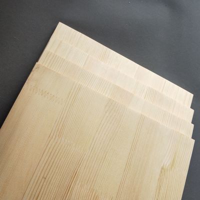 Madeira de pinheiro madeira de design moderno Finger Joint Board cor natural