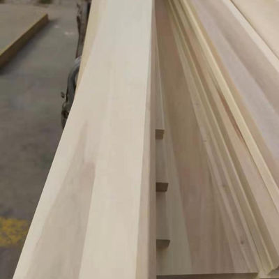 FSC Certified Wood Poplar Paulownia Slates para Quadros de Madeira Sólida