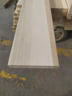 FSC Certified Wood Poplar Paulownia Slates para Quadros de Madeira Sólida