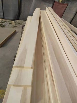 FSC Certified Wood Poplar Paulownia Slates para Quadros de Madeira Sólida
