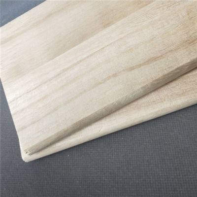 Madeira de Paulownia Poplar, tronco planado para laterais de gaveta com peças sobressalentes