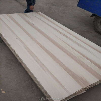 100mm-2440mm comprimento de tábua de abóbora branqueada para sala de estar Qingfa madeira de abóbora natural