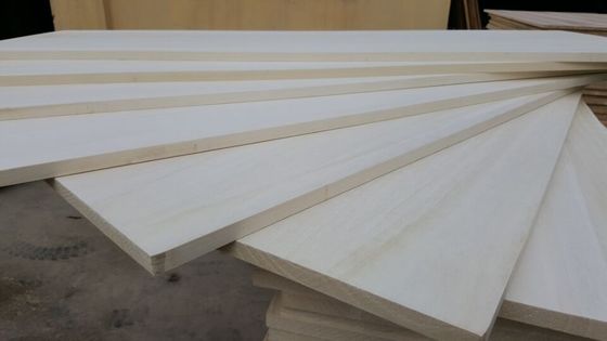 100mm-2440mm comprimento de tábua de abóbora branqueada para sala de estar Qingfa madeira de abóbora natural