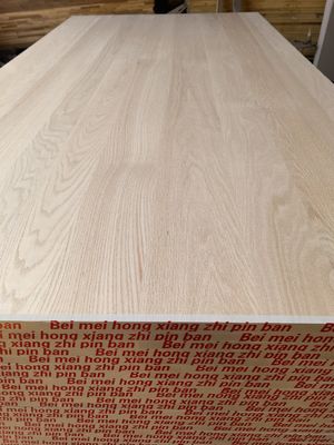 AA Grau Norte-Americano Red Oak Dimensões personalizadas Painel Direito Placa Sólida Apoio Técnico Online