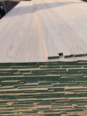 AA Grau Norte-Americano Red Oak Dimensões personalizadas Painel Direito Placa Sólida Apoio Técnico Online