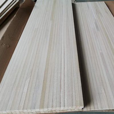 Espessura personalizada Base de madeira maciça Paulownia Snowboard de madeira 1500x460x12mm para padrão