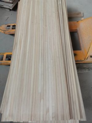 Espessura personalizada Base de madeira maciça Paulownia Snowboard de madeira 1500x460x12mm para padrão