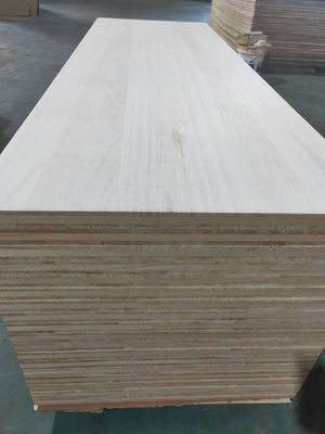 Construção Construção Paulownia branqueada Madeira de solo 4X8 Madeira de madeira Preços 300kg/m3