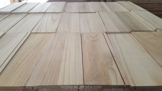 Moderno Design Edifício Construção Paulownia Madeira Popolar Painel de pinho Caixa Painel lateral