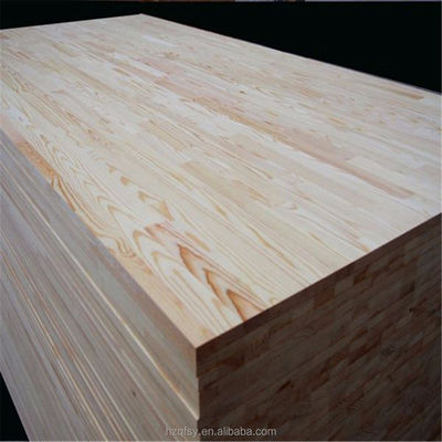 Tabela de jantar de design contemporâneo Zealand Radiate Pine Board Painel de pinho russo