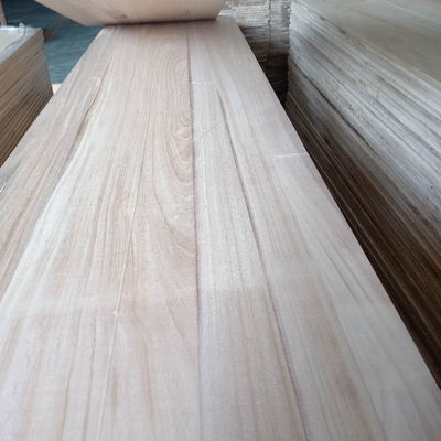 Tabela de madeira de Paulownia leve para mobiliário 2440x1220 ou 1200x600 ou personalizada
