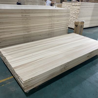 Tabela de madeira de Paulownia leve para mobiliário 2440x1220 ou 1200x600 ou personalizada