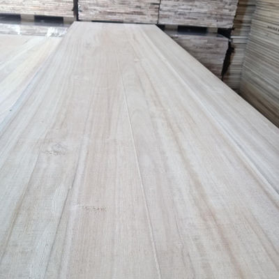 Tabela de madeira de Paulownia leve para mobiliário 2440x1220 ou 1200x600 ou personalizada