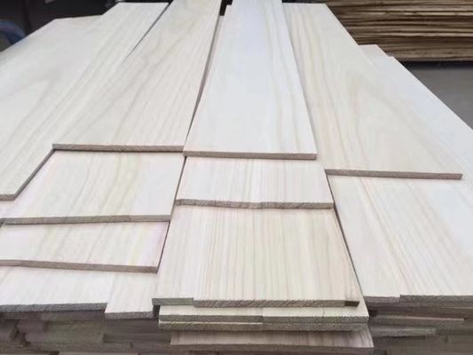 Solução total para projetos hoteleiros tábuas de Paulownia caixa personalizada peças de artesanato de madeira