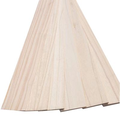 Painel de madeira de Paulownia de 2 mm, de madeira maciça, com um teor de umidade de 8% a 12% e pagamento T/T
