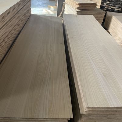 Fabricação de madeira em casa Densidade 8 mm Tábuas de madeira Paulownia com Densidade 280-300kgs/cbm